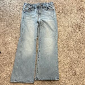 American Eagle Outfitters Light Blue Flare Jeans